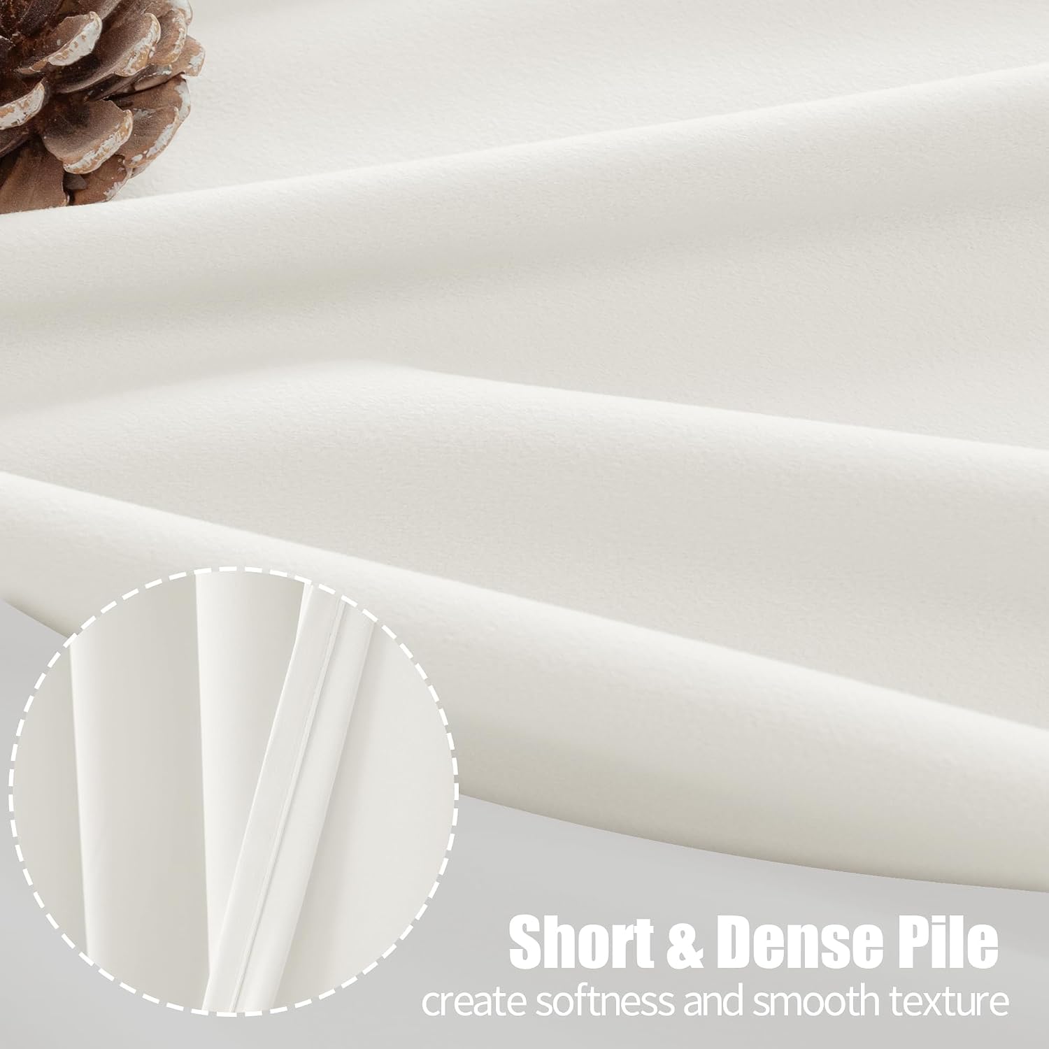 Detalle de YoungsTex Curtains, 96 Inches Long