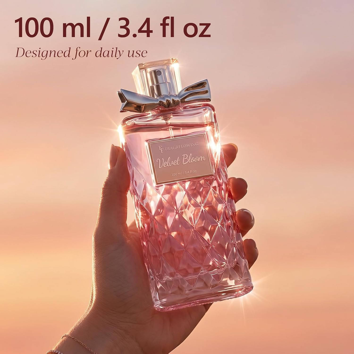 Detalle de Velvet Bloom Floral Perfume, 3.4 fl oz