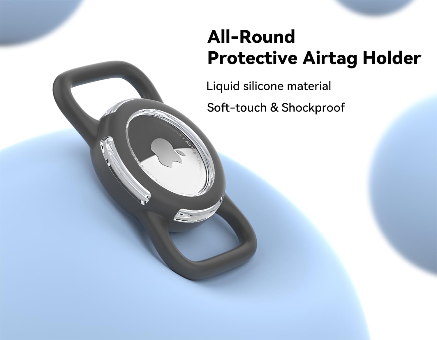 Detalle 2 de AirTag Holder for Dog Collars, Silicone