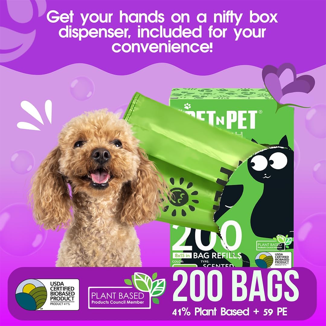 Detalle de PET N PET 200 Count Poo Bags 8x15