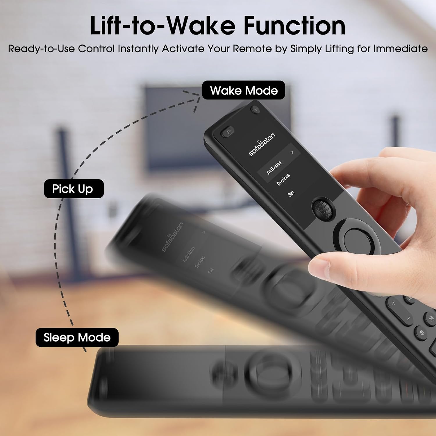 Detalle 2 de SofaBaton X1S universal remote for 60 devices