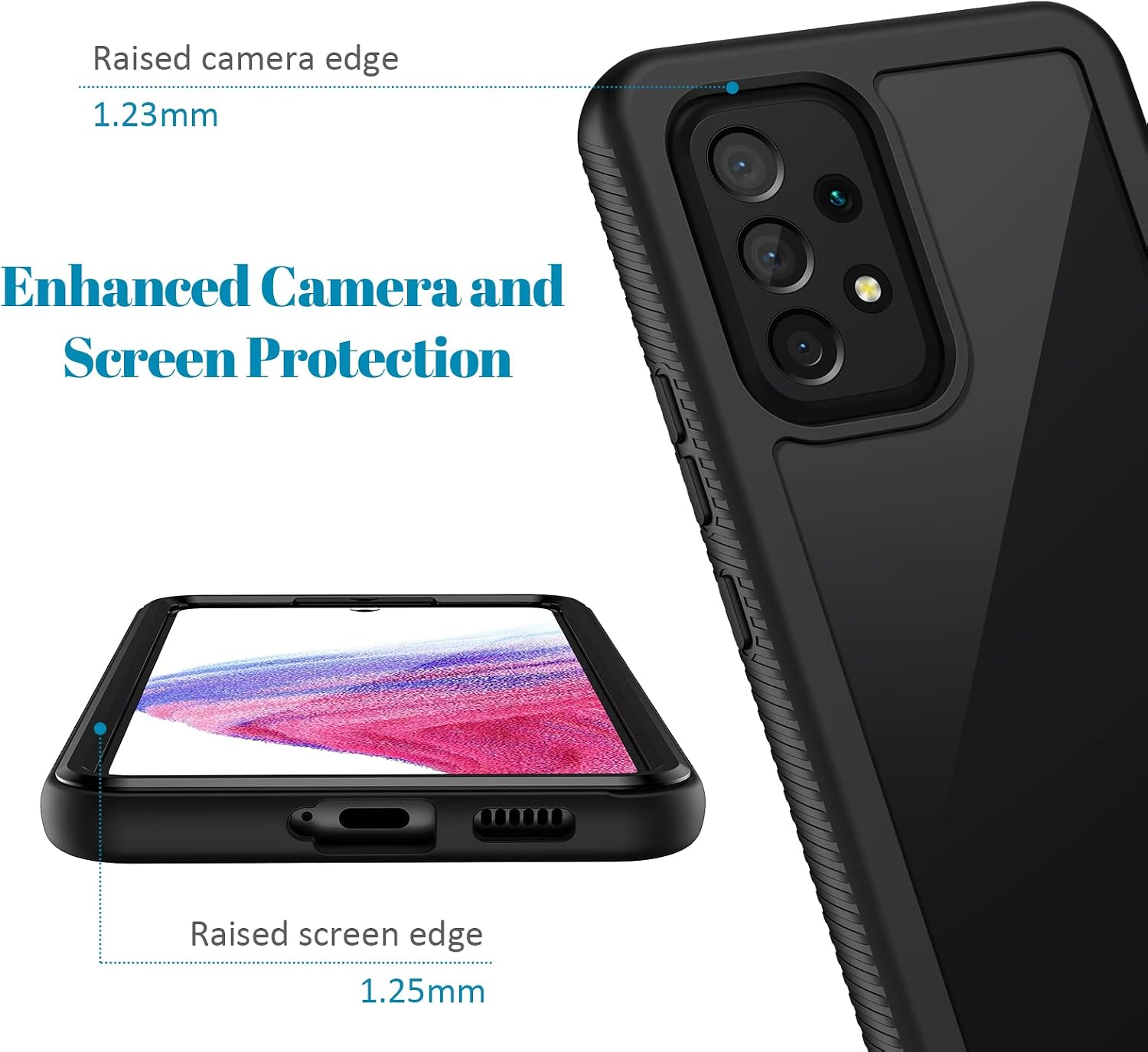 Detalle 2 de seacosmo Galaxy A53 5G Case 360° Protection