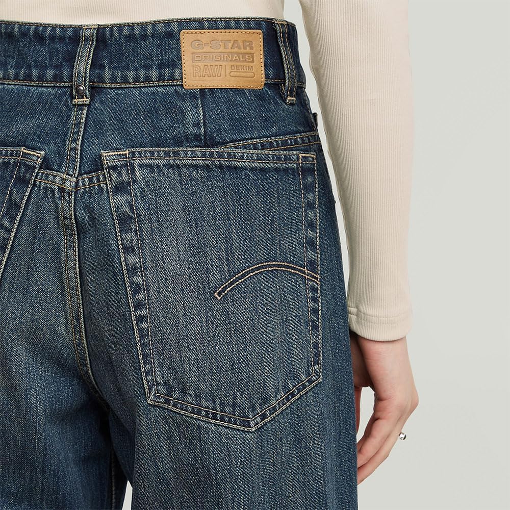 Detalle de G-Star Skater High Loose Jeans Donna: stile rilassato e vestibilità versatile