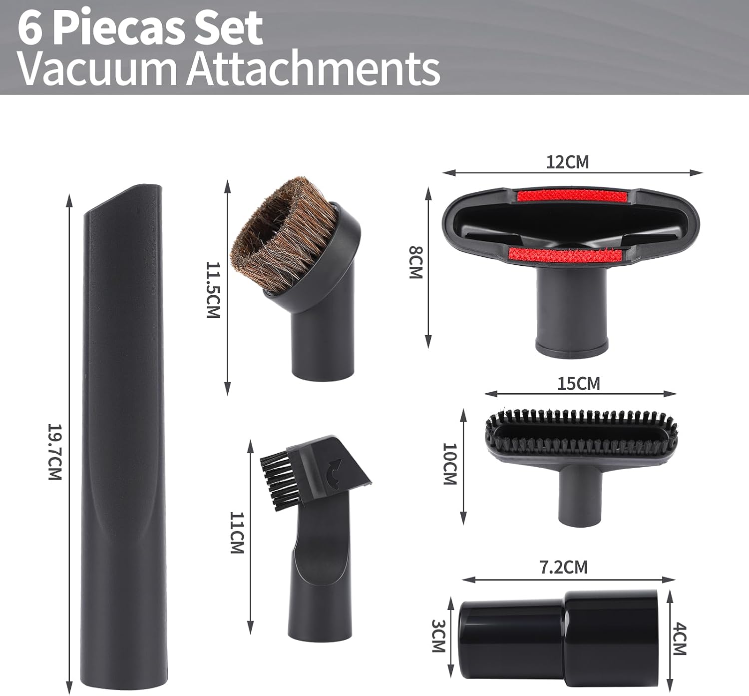 Thumbnail 1 de Henry Hoover attachments set 6 piece