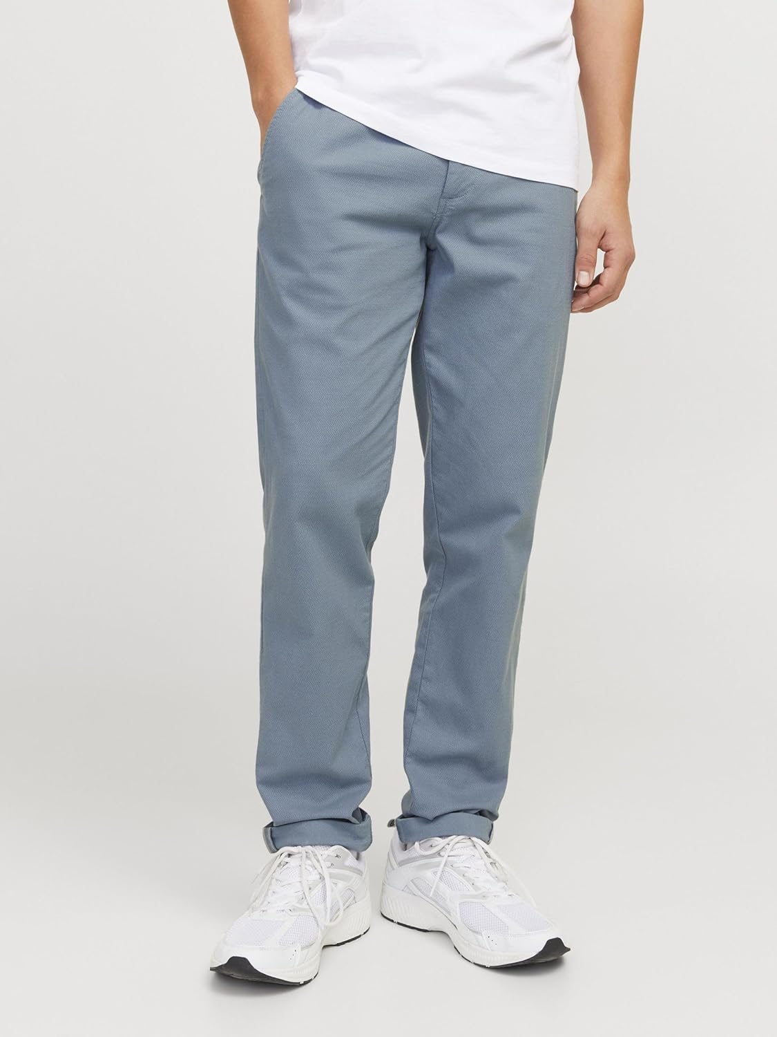 Thumbnail 1 de JACK & JONES Pantalon chino slim fit pour homme – Low rise, coton recyclé