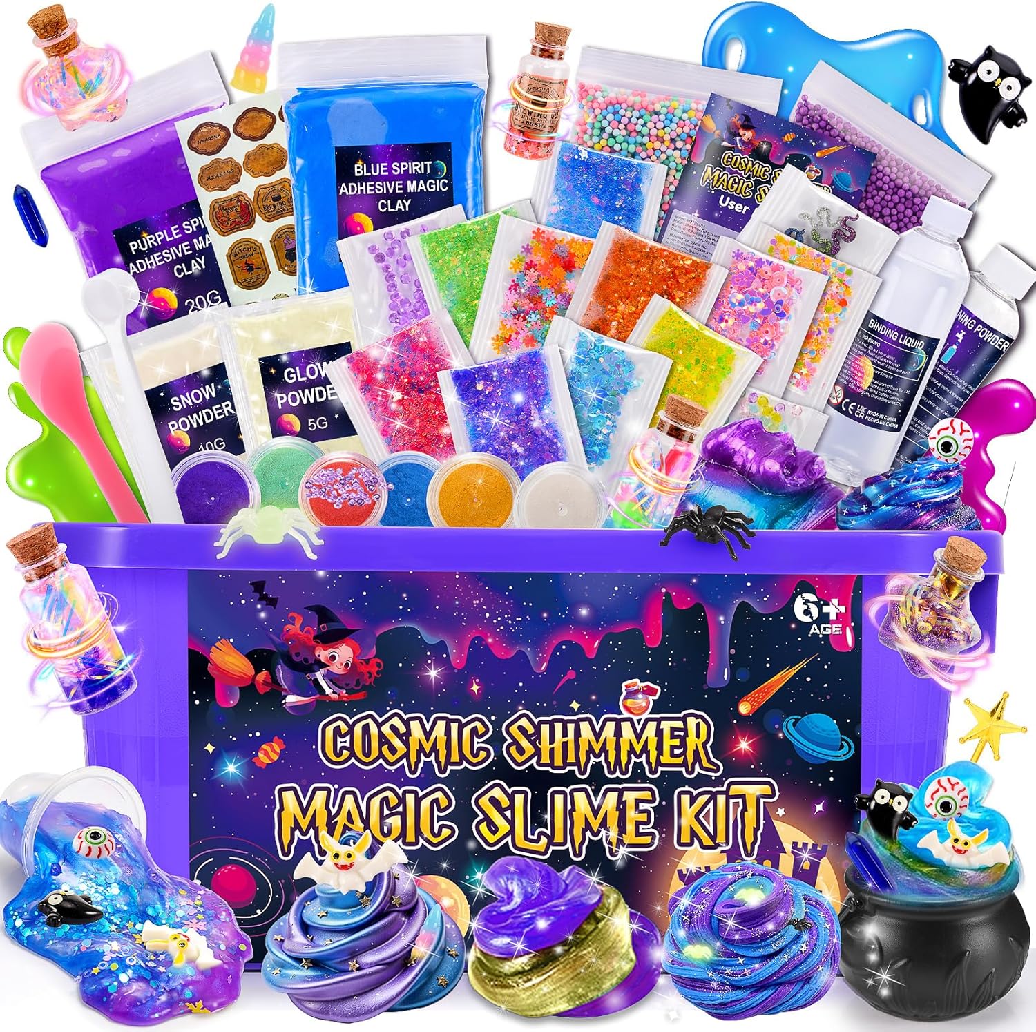Detalle de Hapikids Slime Kit Lavoretti Creativi 77 pezzi