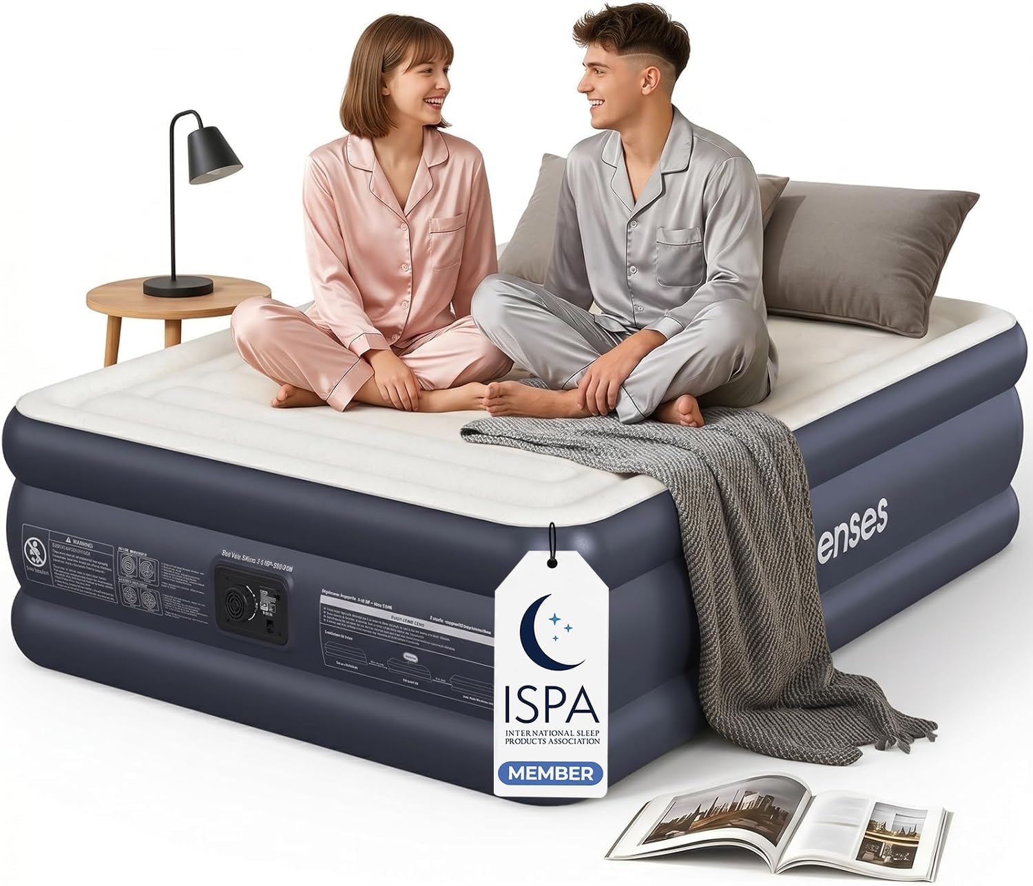 Detalle de Prosenses Queen Air Mattress, 18-Inch