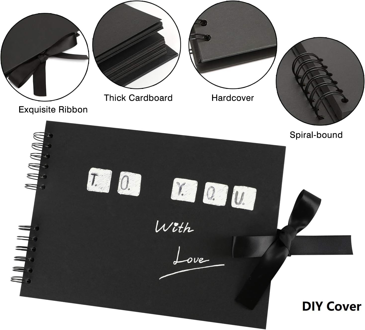 Thumbnail 2 de YILEEY Fotoalbum Scrapbooking Set 80 Seiten