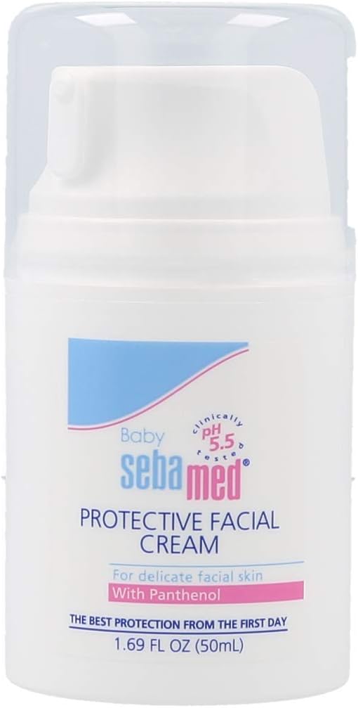Detalle de Sebamed Baby ansiktskräm 50 ml för torr hud, fuktgivande kräm