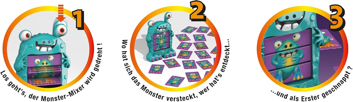 Thumbnail 6 de Schmidt Spiele 40557 Monsterjäger – Aktionsspiel, bunt, für 2–4 Spieler