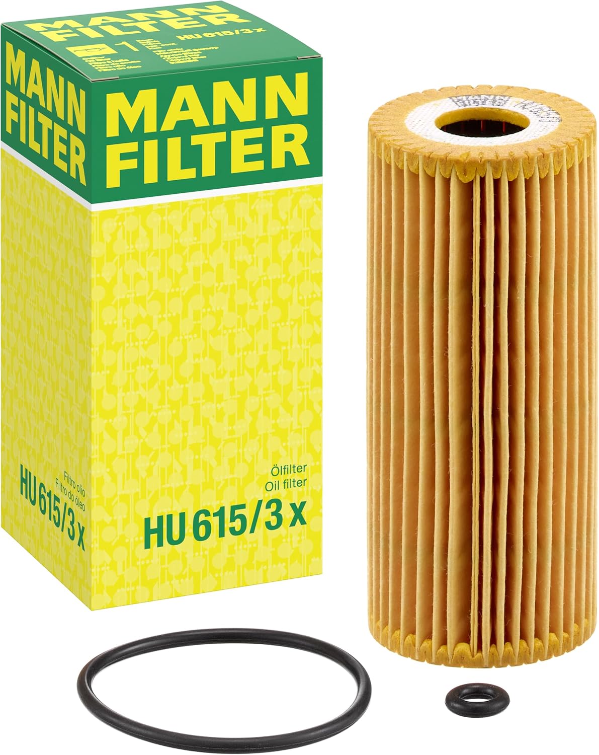 Detalle de MANN-FILTER HU 615/3 x filtre à huile ⚙