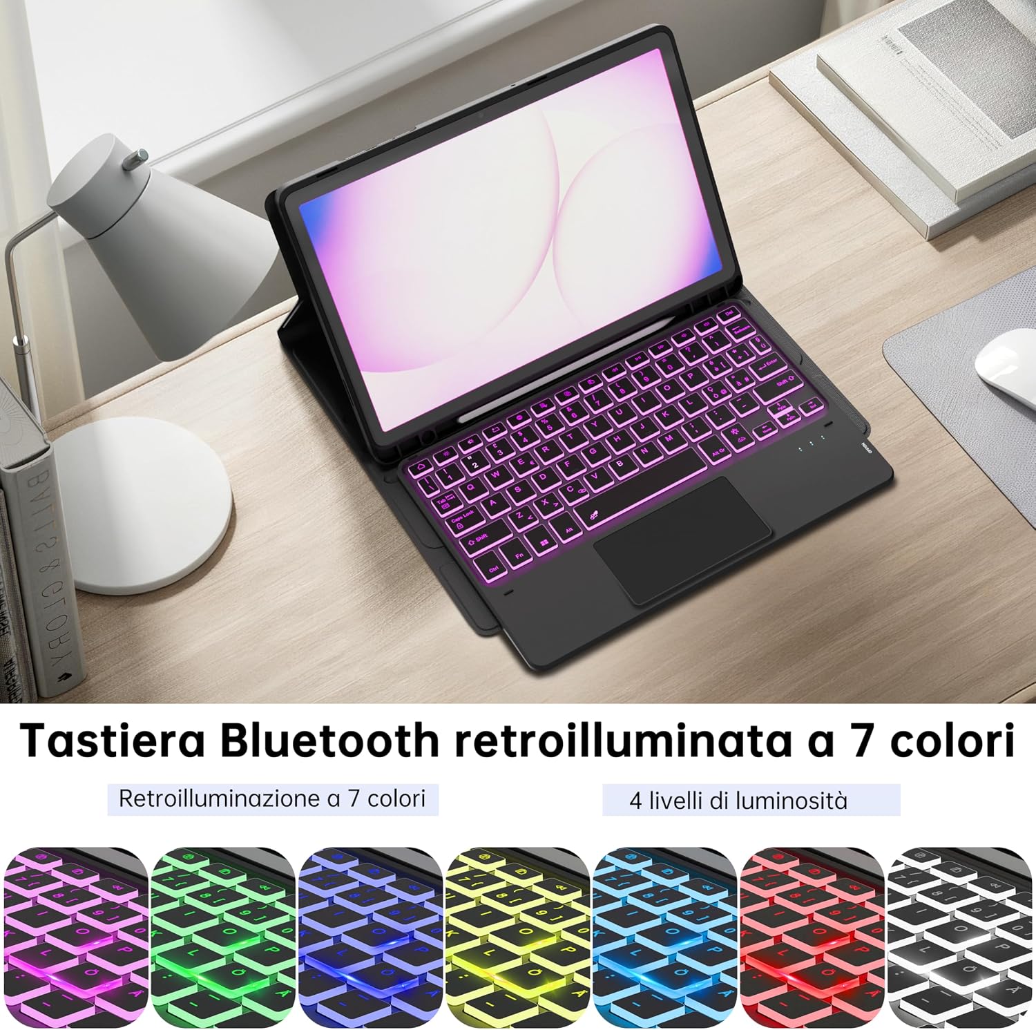 Detalle 2 de VANKEYPAD tastiera custodia Tab A11 Plus 11 pollici