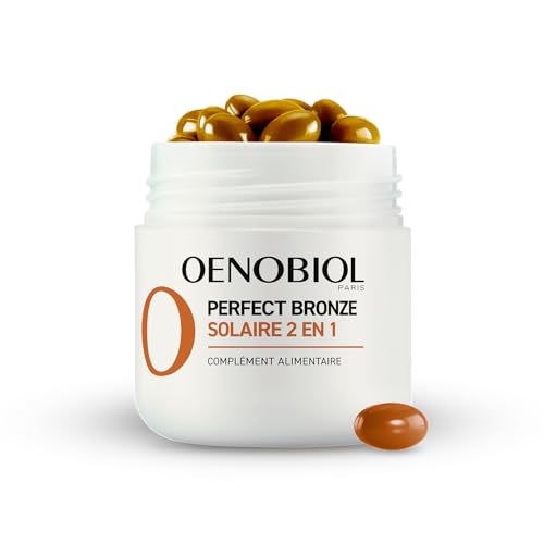 Detalle de OENOBIOL 2-en-1 Autobronzant + Préparateur Solaire Perfect Bronze - 1 mois