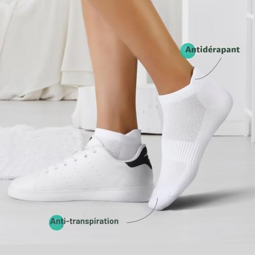Thumbnail 5 de YouShow - Chaussettes basses respirantes pour homme et femme, lot de 10 paires