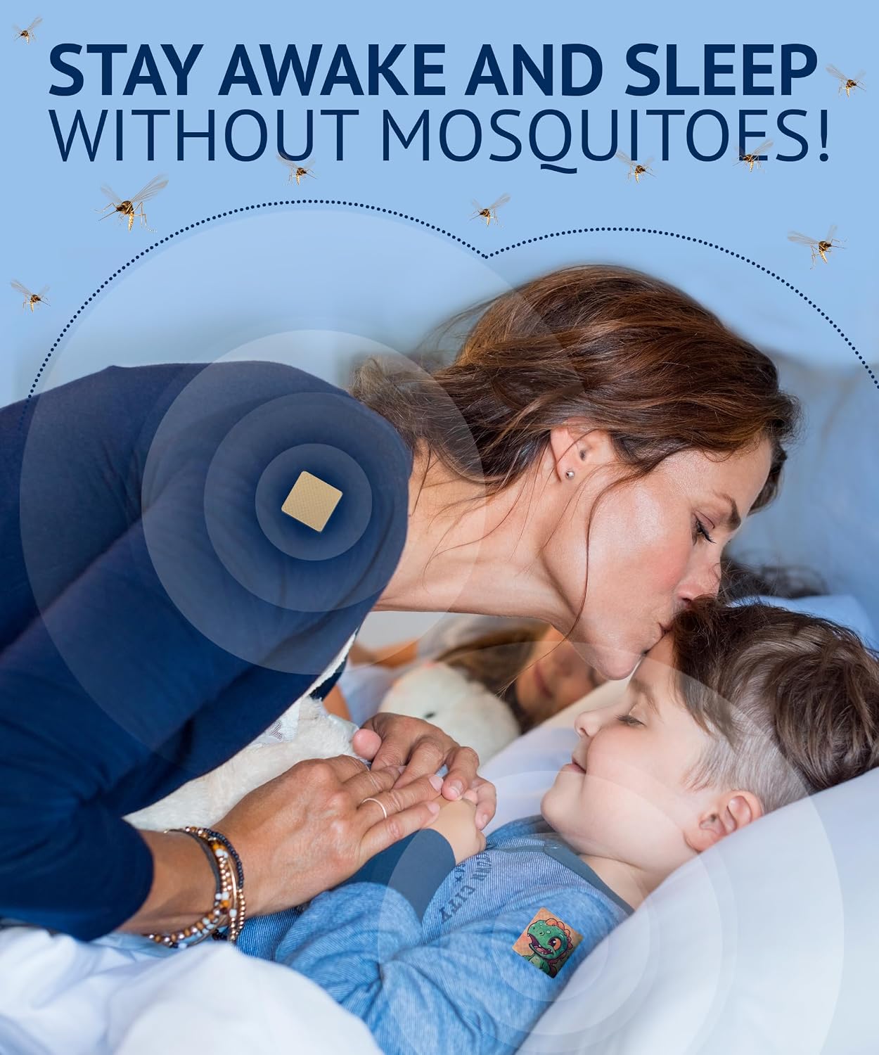 Detalle de Brison Mosquito Patches with Citronella Essential Oil (Natural Anti-Mosquito Stickers) – 120pc mix