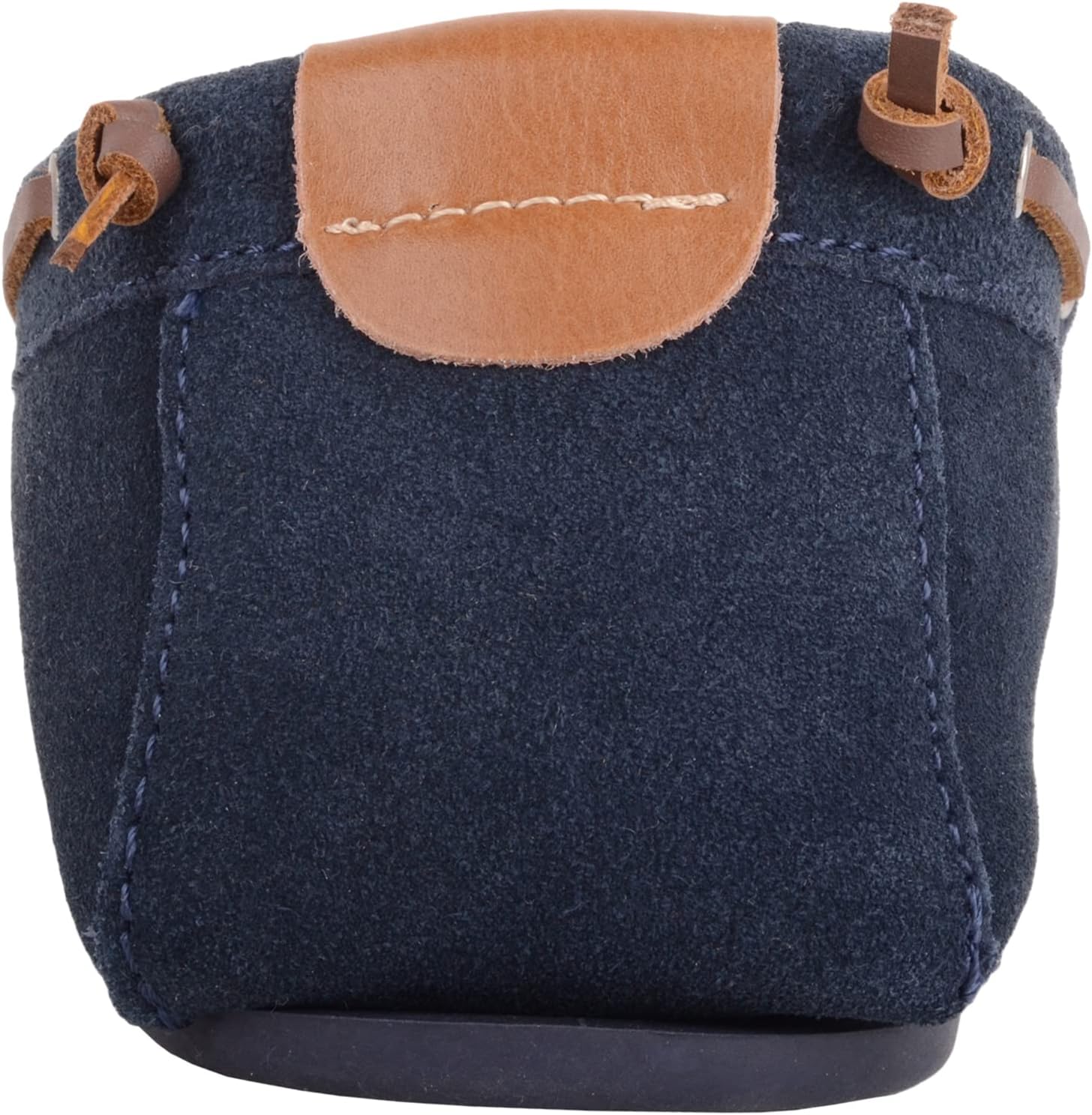 Thumbnail 2 de SNUGRUGS Mens Easy Slip On Suede Berber Fleece Winter Moccasin Slippers with Leather Trim