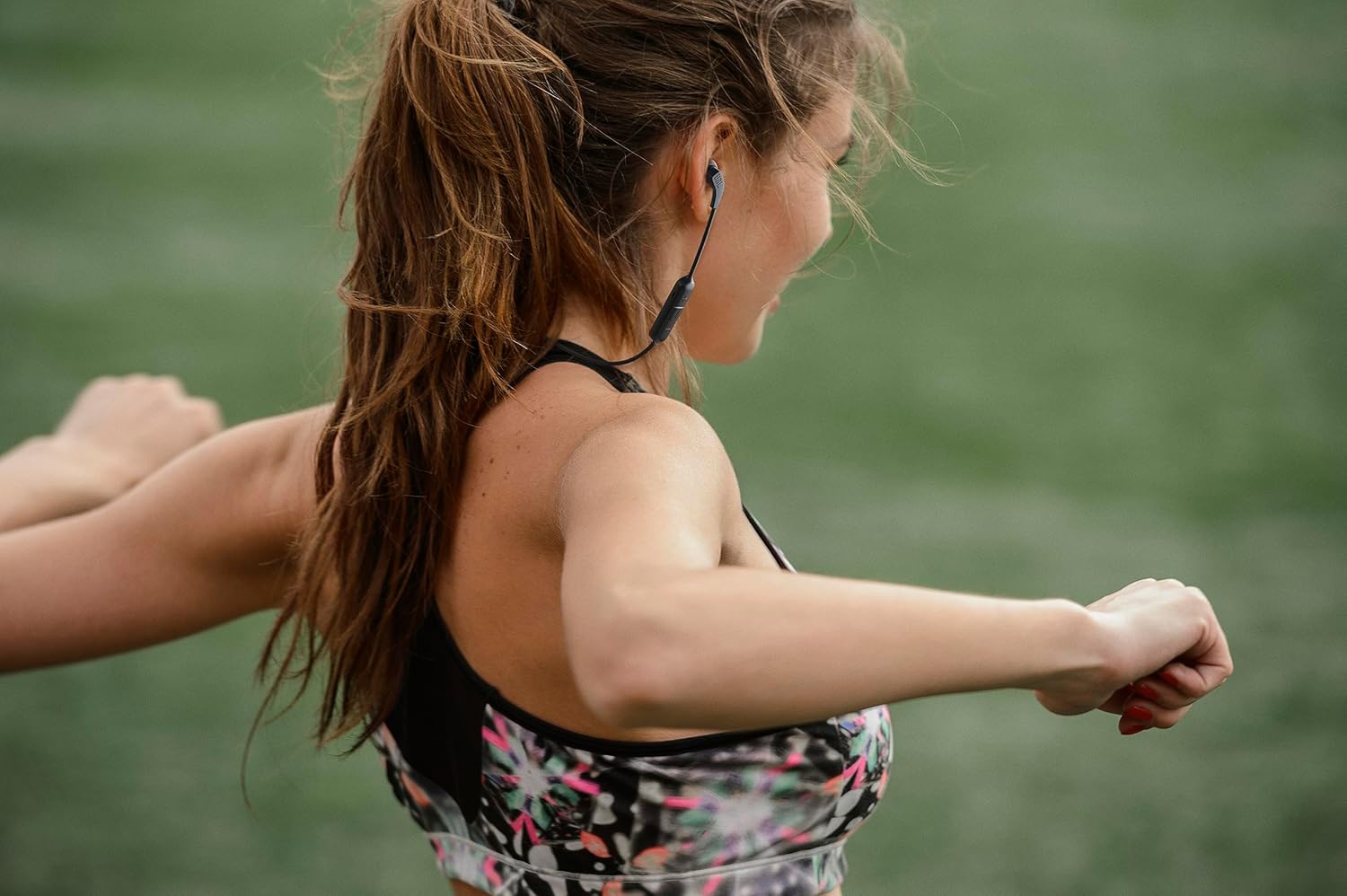Detalle de JBL Endurance Run 2 BT JBLENDURRUN2BTBAM Wireless Sport Headphones, IPX5