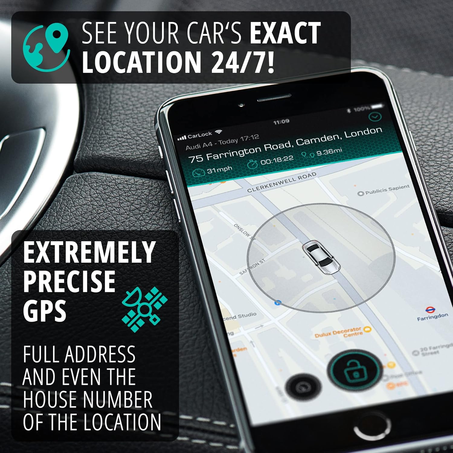 Detalle 2 de Carlock Basic car tracker and alarm