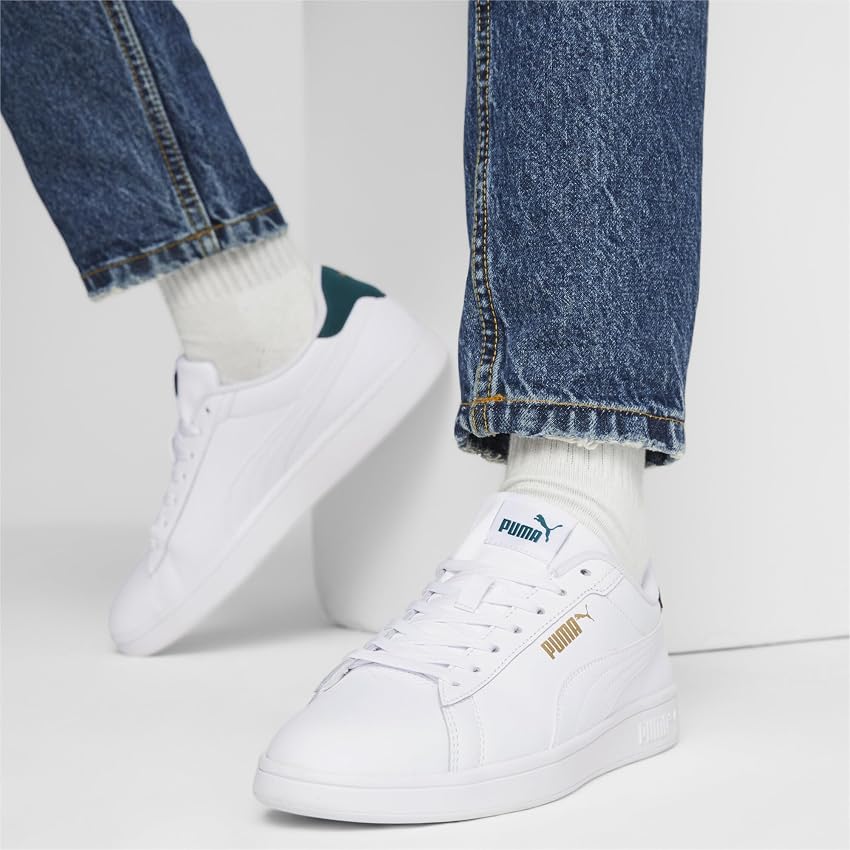 Thumbnail 4 de PUMA Smash 3.0 L zapatillas 43 EU blanco-malacita oro