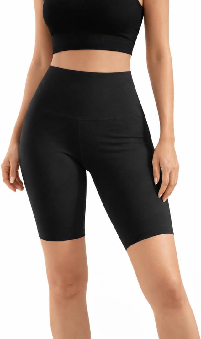 Thumbnail 5 de Suyamir pantaloncini donna vita alta modellanti made in Italy – shorts sportivi elasticizzati per yoga, fitness e palestra