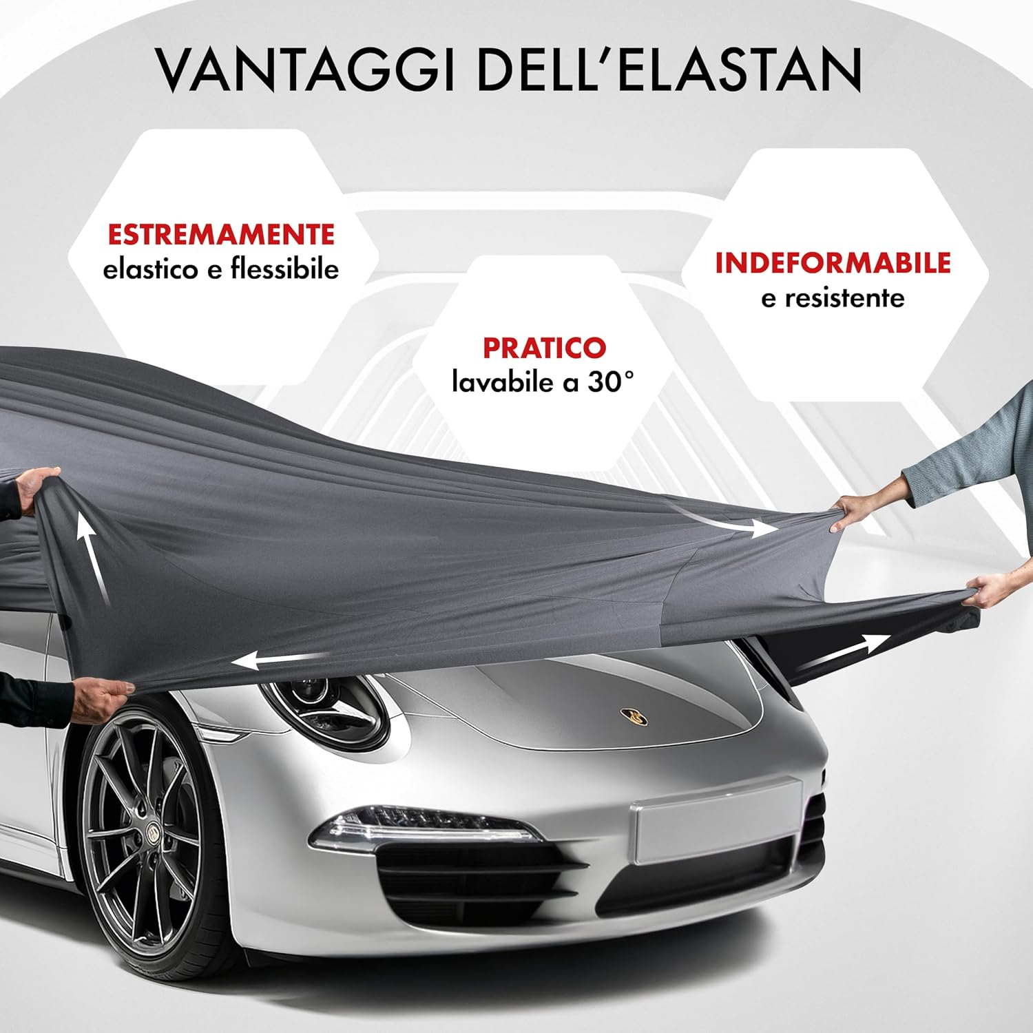 Detalle de WALSER Premium Telo Copriauto Stretch Plus 2