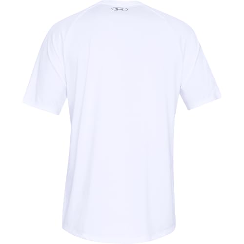 Detalle de Under Armour Men Tech 2.0 Shortsleeve T-Shirt — Light, Breathable with Anti-Odour Tech