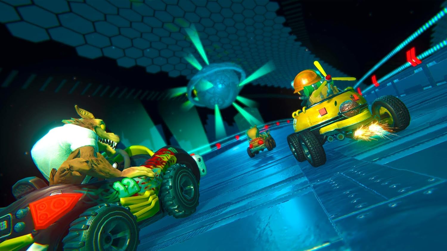 Detalle de ANIMAL KART RACER 2 – Familien-Rennspiel für Nintendo Switch (Downloadcode)