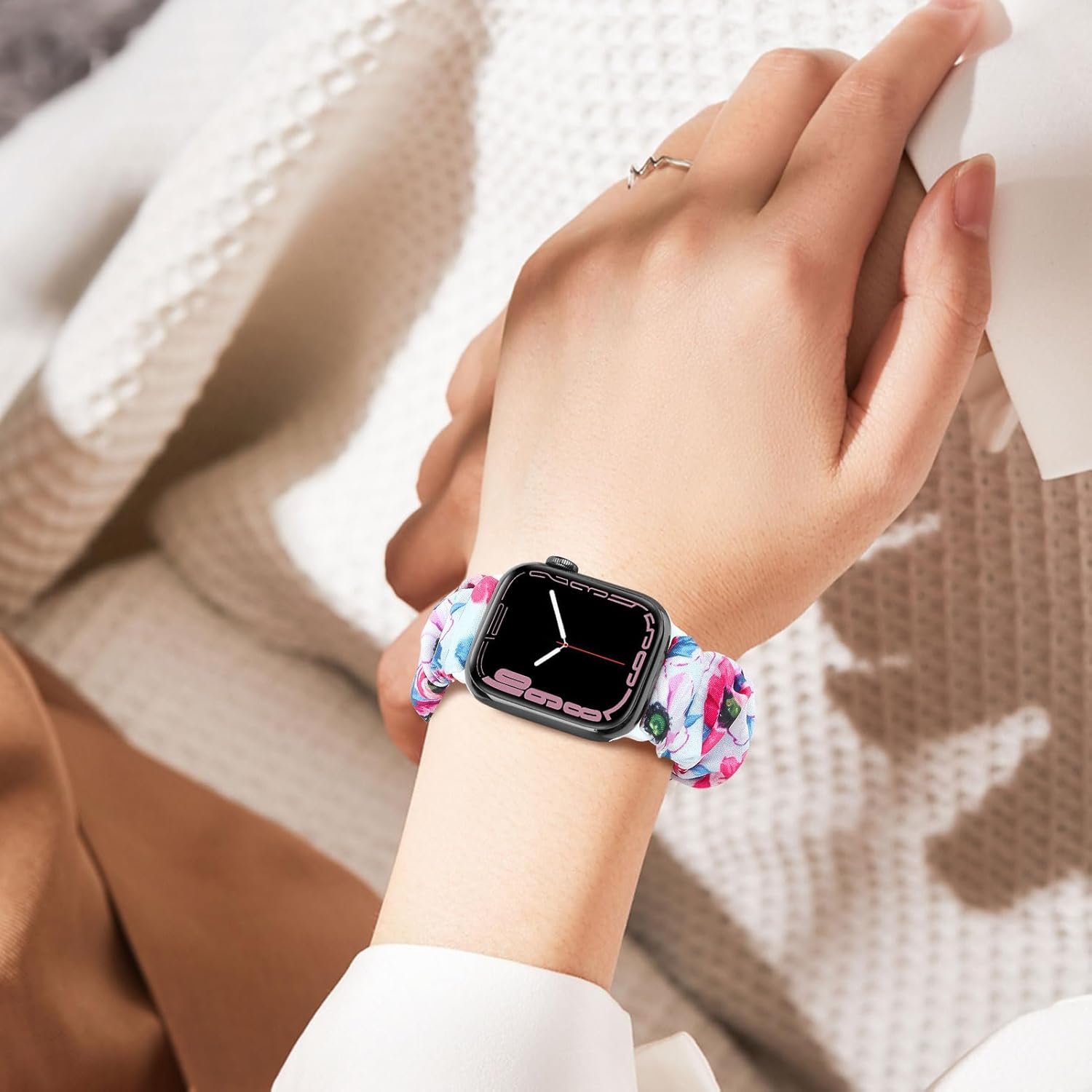 Thumbnail 3 de Ecogbd Elastic Scrunchie Strap for Apple Watch