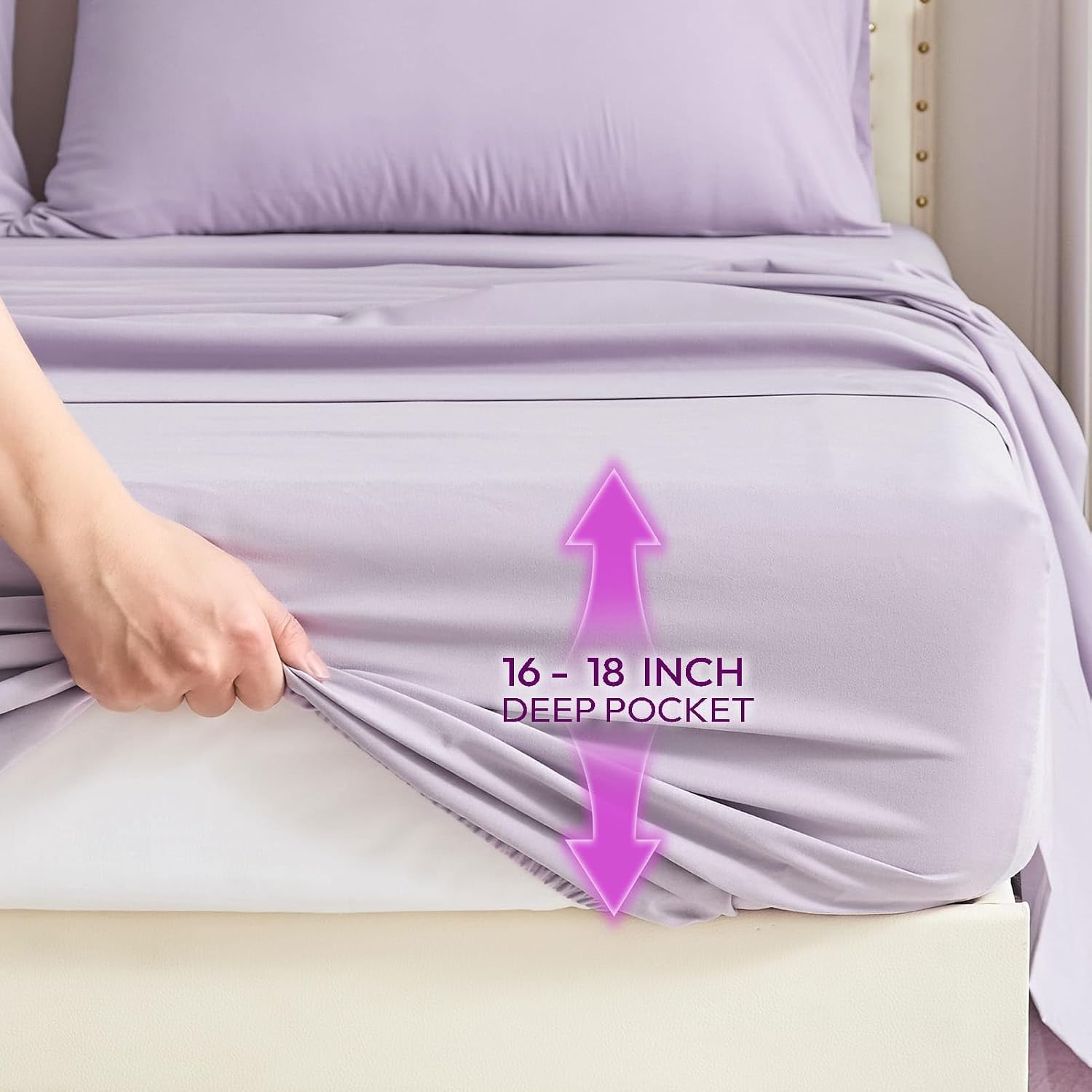 Thumbnail 3 de Queen Microfiber Sheet Set