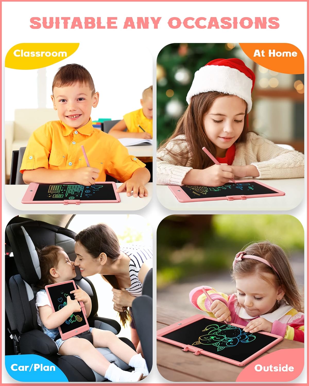 Thumbnail 4 de Bravokids 10-Inch LCD Writing Tablet for Kids 🖍️