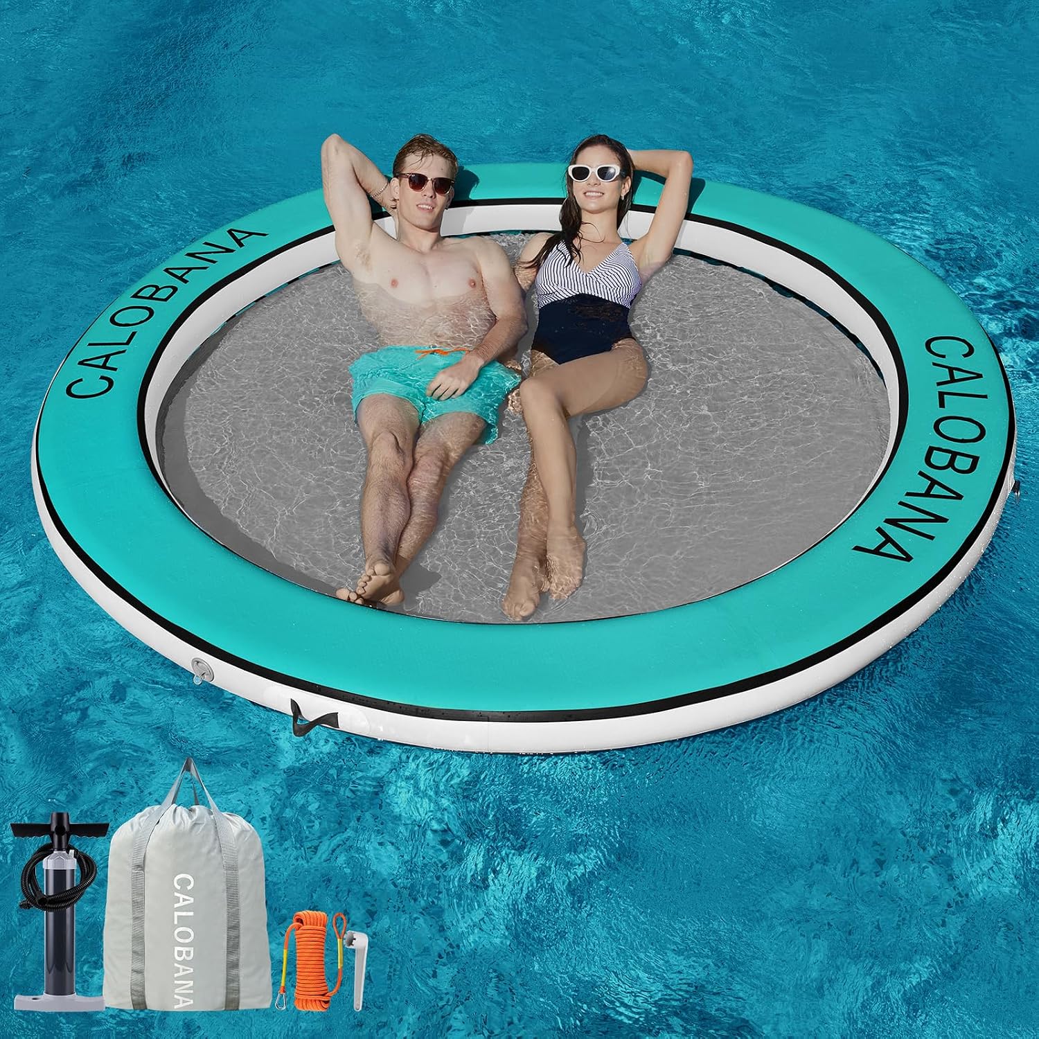 Detalle de CALOBANA Water Hammock, Drop-Stitch PVC