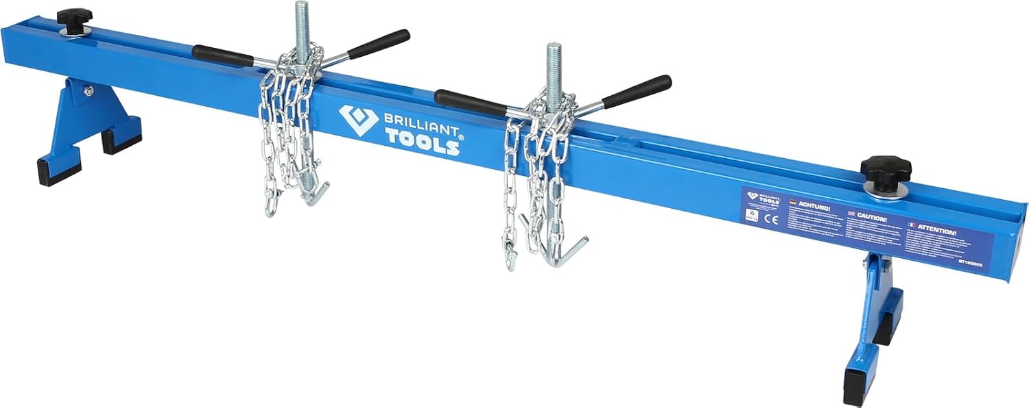 Detalle de BRILLIANT TOOLS BT180005 motorbrug tot 500 kg met verstelbare haken