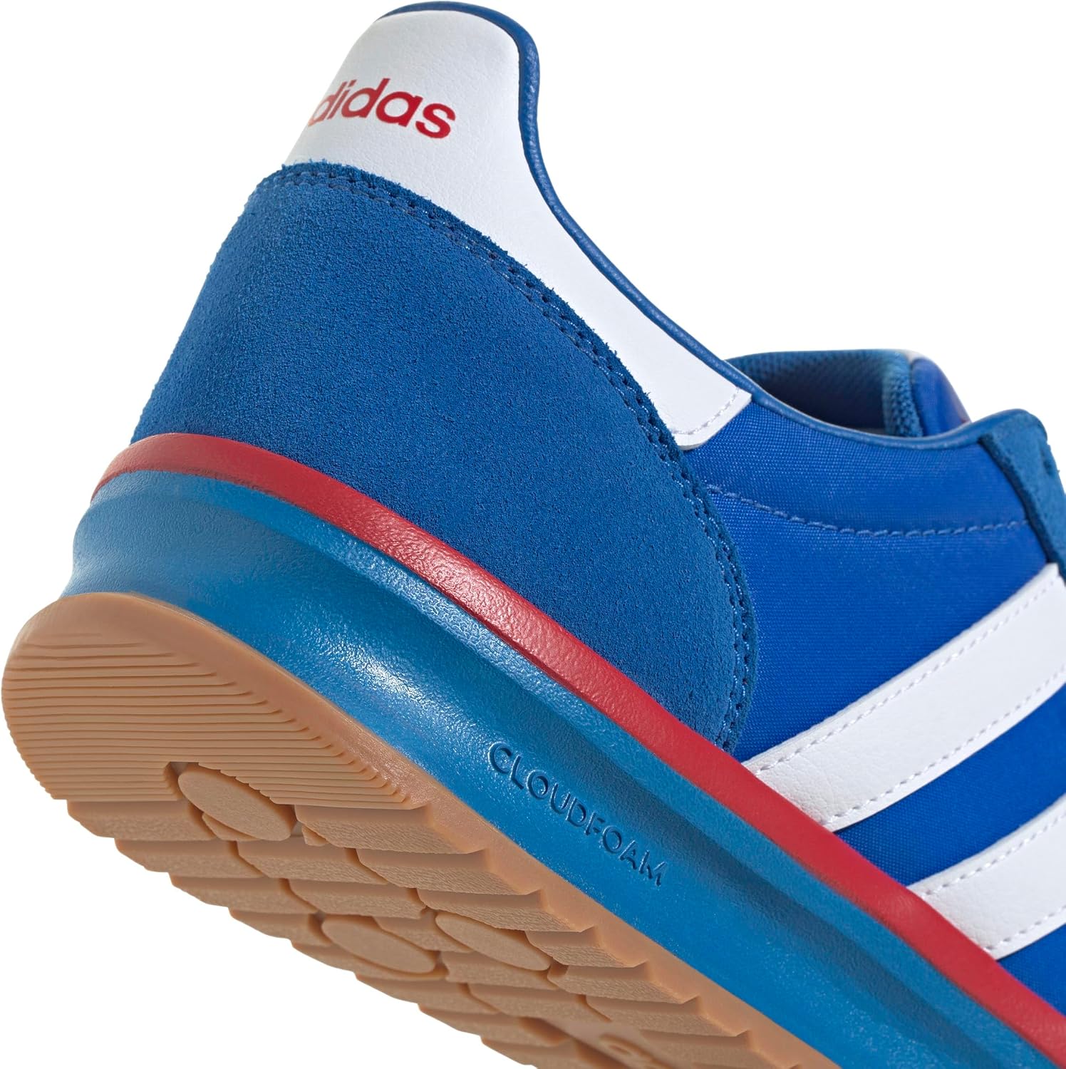 Detalle 2 de adidas Run 70S 2.0 Shoes para Hombre - Bright Royal/FTWR White/Better Scarlet, talla 43 1/3 EU