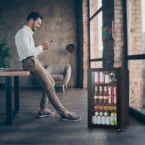 Thumbnail 7 de COMFEE' 93L Drinks Fridge with Low-E Glass Door, RCZ99BG2(E)