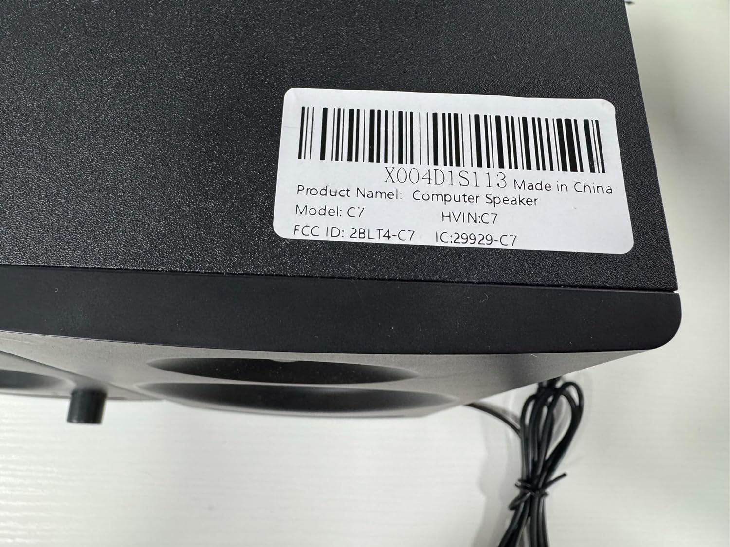 Thumbnail 6 de Ortizan C7 Powered Studio Monitors, Bluetooth 5.3, 3.5-Inch Woofer