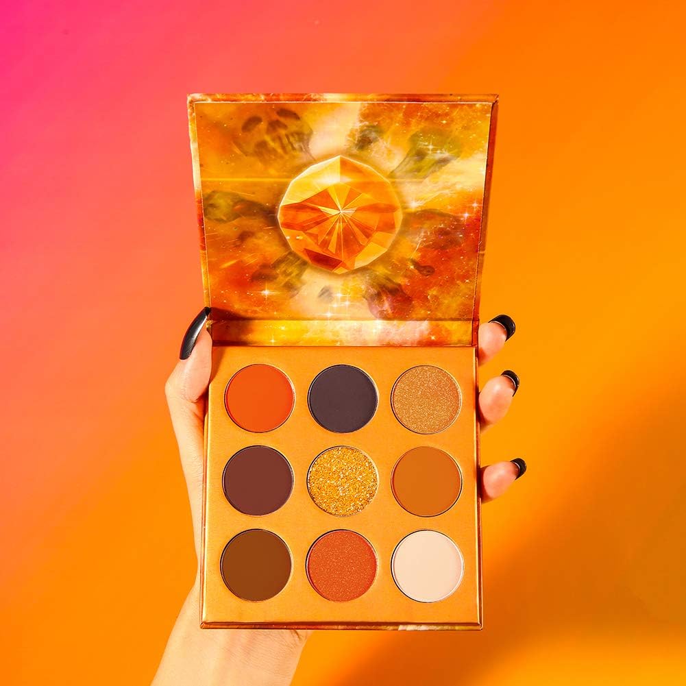 Detalle de Docolor Palette 9 Colori ombretti arancio 🎨