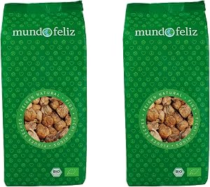 Mundo Feliz 🌱 Higos ecológicos secos, 2 x 500 g