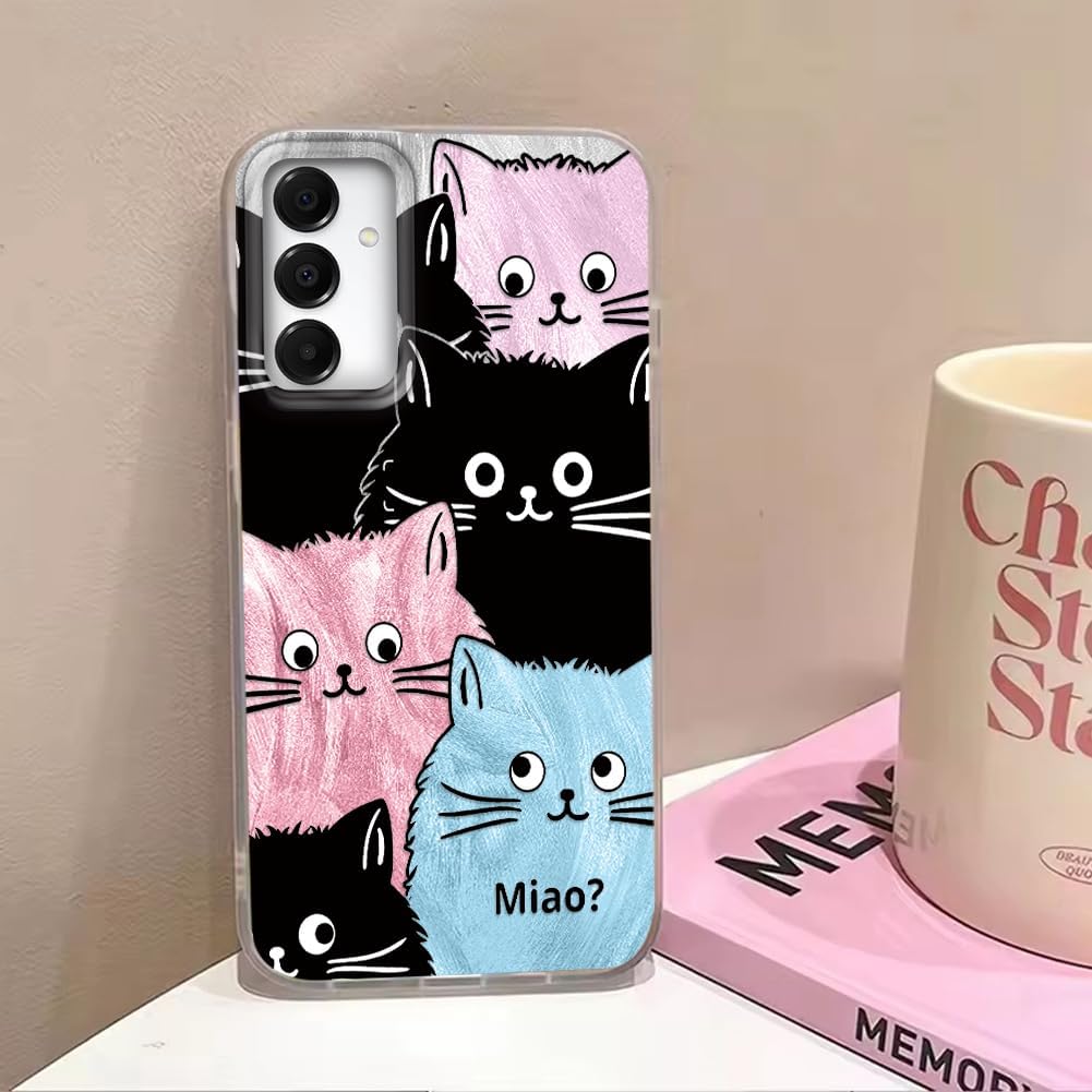 Thumbnail 5 de Tedyhülle Galaxy A15 Hülle – Katze Aesthetic TPU/PC Schutzhülle (6,5 Zoll), Stoßfest und Kratzbeständig