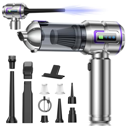 Detalle de ZINVILOY Aspirapolvere Senza Fili 28000 Pa – 4-in-1, Motore Brushless, One-Touch e Filtri HEPA