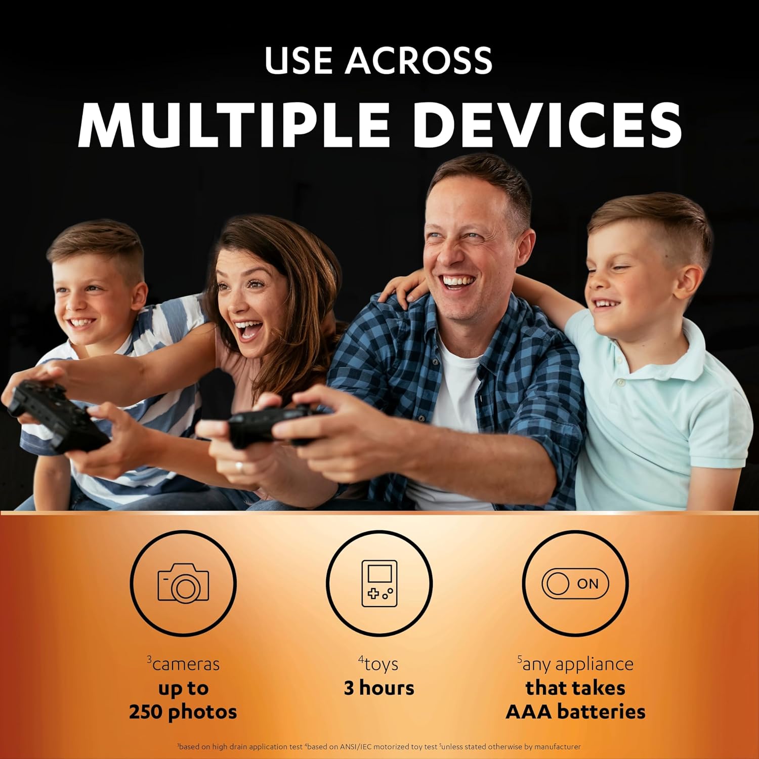 Detalle 2 de Duracell AAA Rechargeable Batteries (Pack of 4) 750 mAh NiMH, pre-charged for up to 1000 recharge cycles