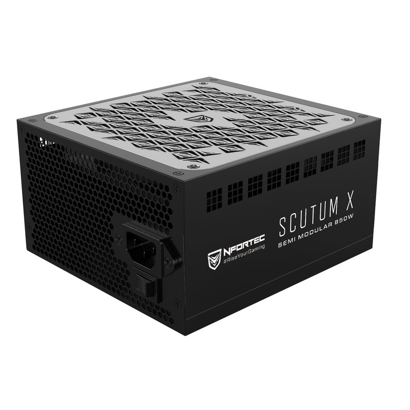 Thumbnail 2 de Nfortec Scutum X 850W 80 Plus Bronze Semi Modular