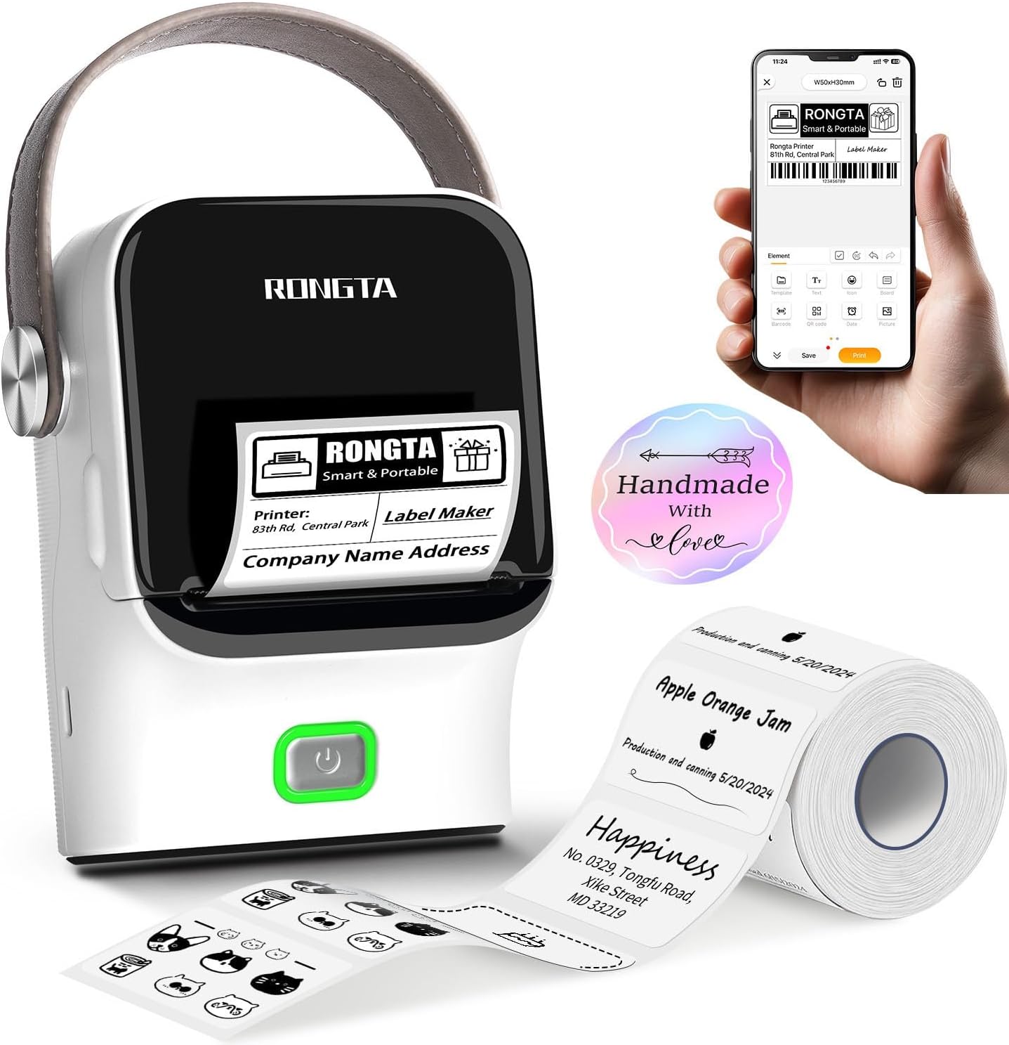 Detalle de Rongta Bluetooth Label Maker R22