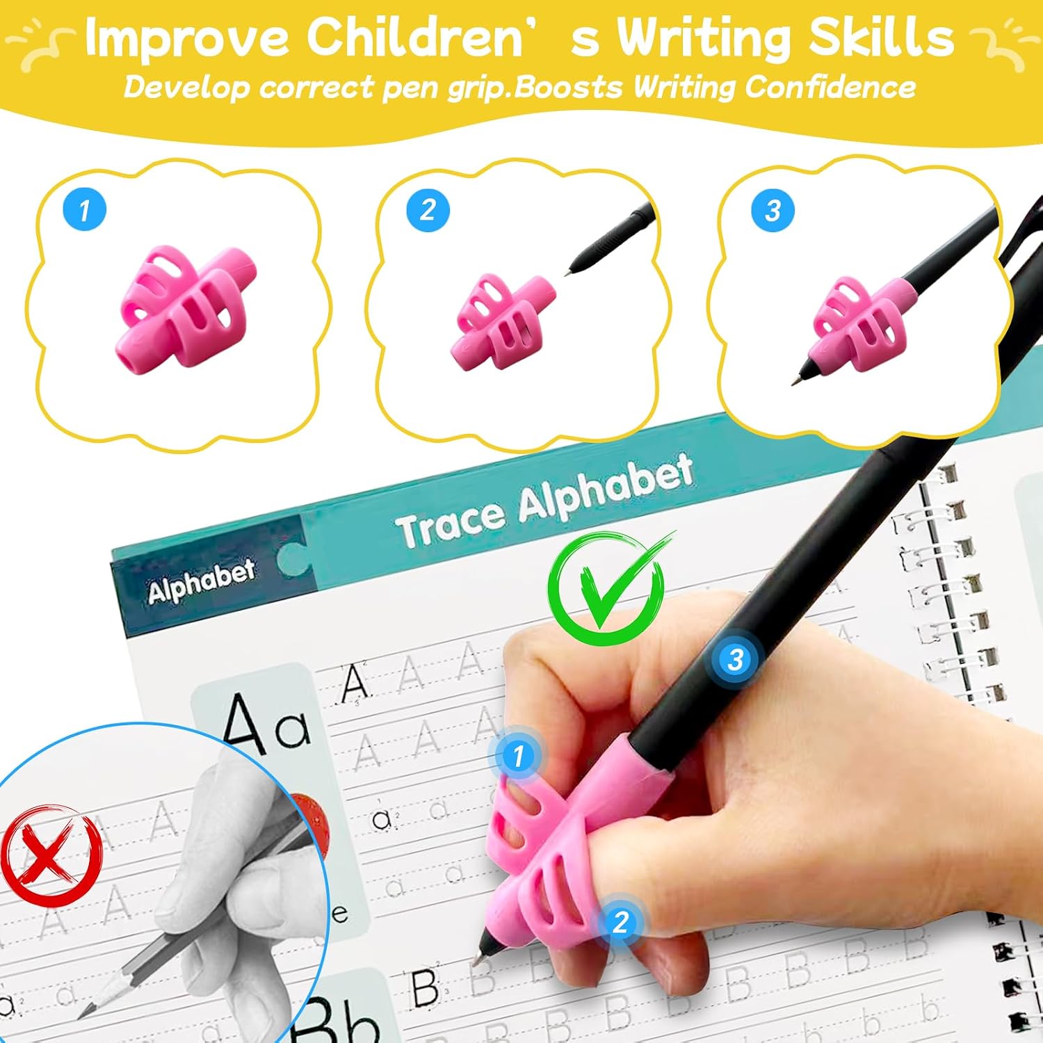 Detalle 2 de Magic Reusable Handwriting Practice Books