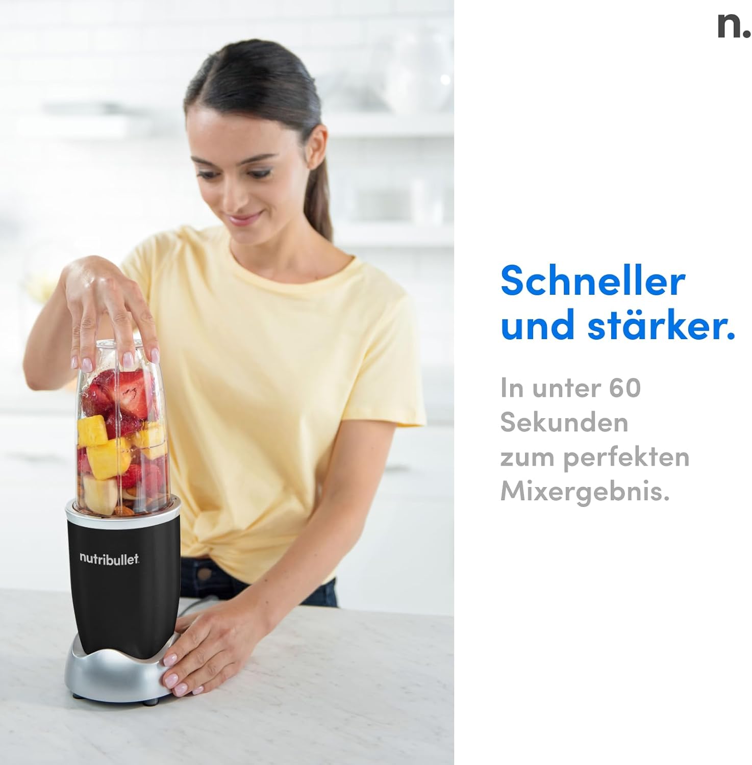 Detalle de nutribullet Pro Smoothiemixer NB904B 900 Watt