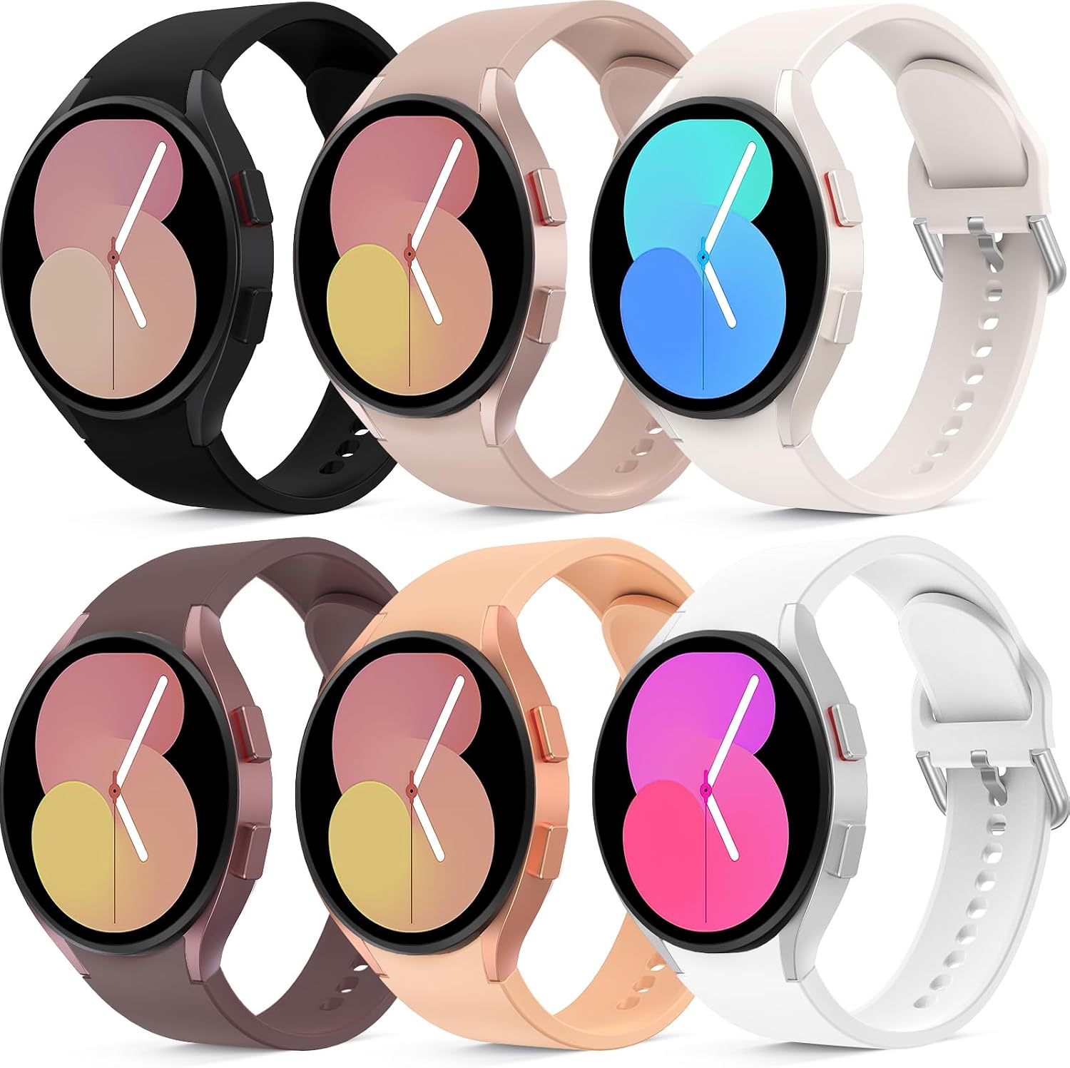 Detalle de Higgs 6 Pack Silicone Strap for Galaxy Watch 40mm