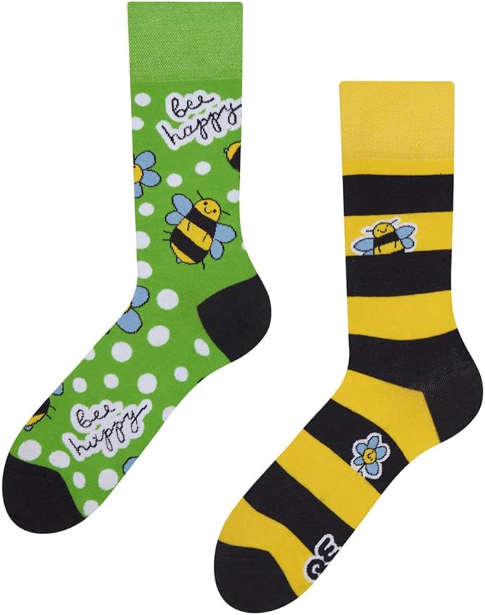 Detalle de Dedoles Socken Unisex aus Baumwolle – 1 Paar mit lustigen Designs (Damen, Herren & Kinder)