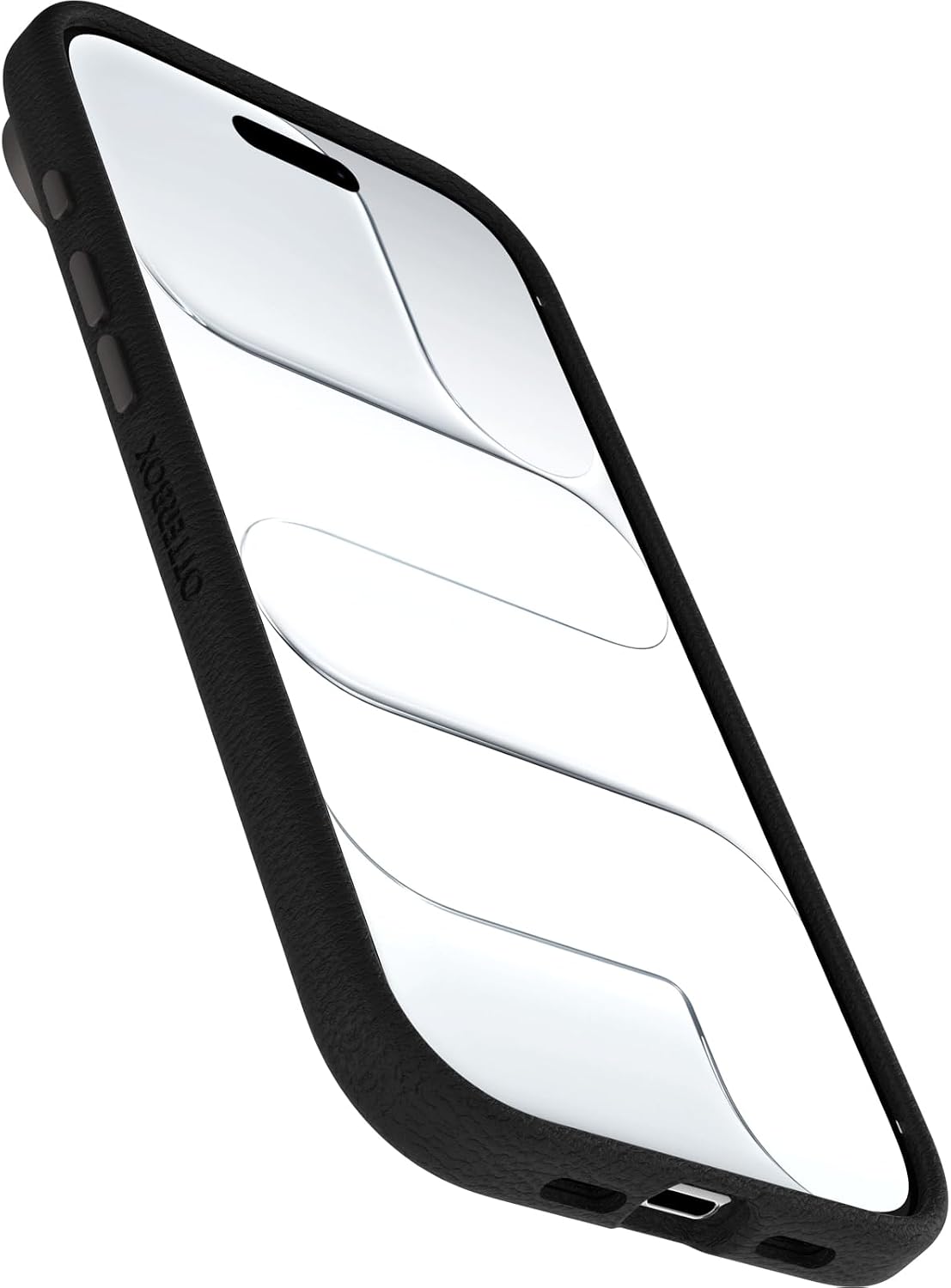 Detalle de OtterBox Symmetry Series Cactus Leather MagSafe per iPhone Air: custodia sottile in pelle cactus, antiurto e MagSafe