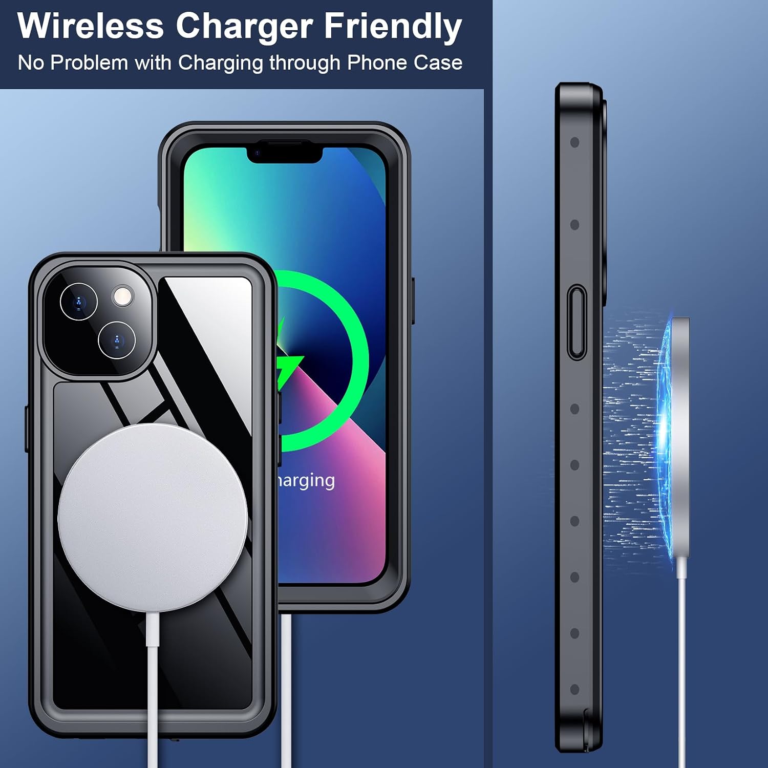 Detalle 2 de SPIDERCASE iPhone 13 waterproof case 12 ft