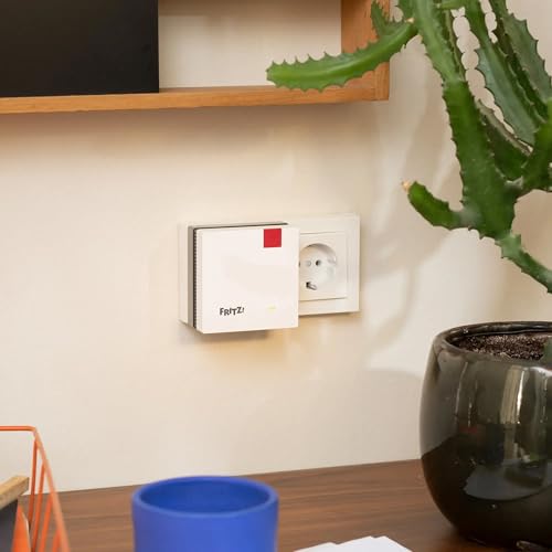 Detalle de FRITZ!Repeater 1700 – WLAN Mesh Erweiterung mit Wi‑Fi 7 bis 3,6 GBit/s