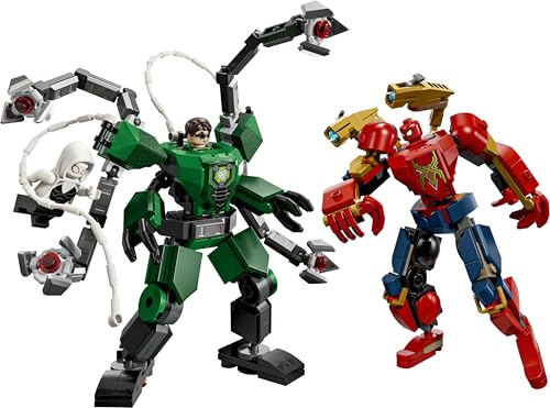 Thumbnail 9 de LEGO Marvel Battaglia Mech: Spider-Man vs. Doc Ock (76338) – Il set di ruolo pieno d’azione per bambini 6+